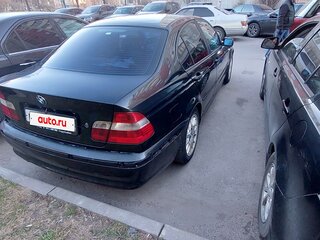 2002 BMW 3 серии 316i IV (E46) Рестайлинг, чёрный, 350000 рублей, вид 4