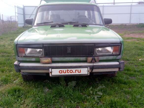 1983 Lada (ВАЗ) 2105, зелёный