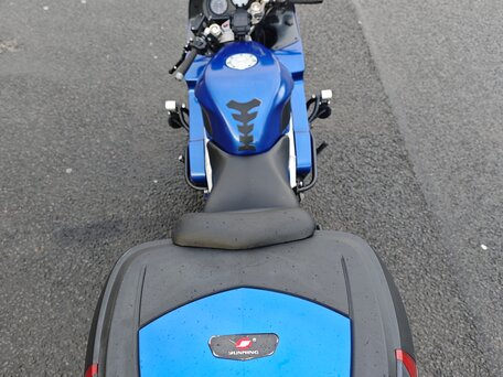 1998 Honda VFR 800, синий, 385000 рублей, вид 4