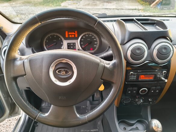 2015 Lada (ВАЗ) Largus Cross I, серый, 870000 рублей - вид 19