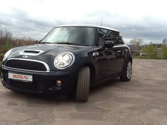 2008 Mini Hatch Cooper S II (R56), чёрный