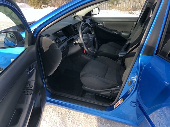 2005 Toyota Corolla IX (E120, E130) Рестайлинг, синий - вид 11