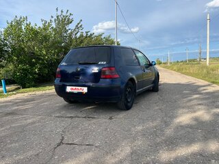 2001 Volkswagen Golf IV, синий, 385000 рублей, вид 4