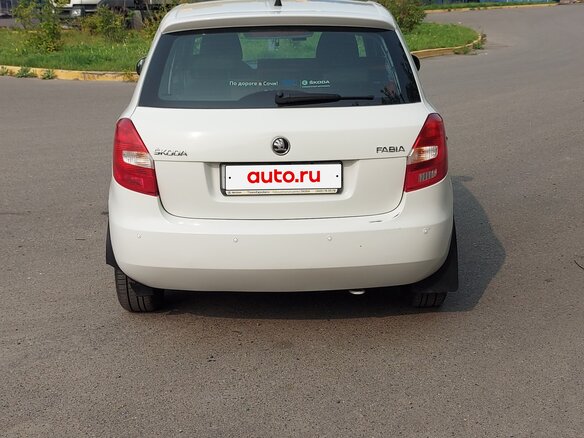 2013 Skoda Fabia II Рестайлинг, белый - вид 6