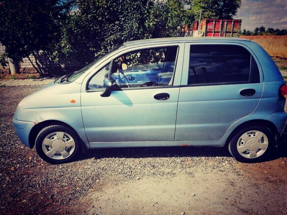 2011 Daewoo Matiz I Рестайлинг, голубой - вид 1