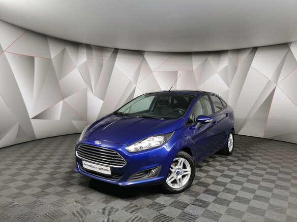 2015 Ford Fiesta Mk6 Рестайлинг, синий