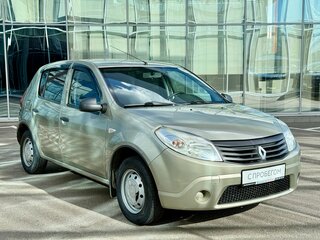 2012 Renault Sandero I, бежевый, 440000 рублей, вид 3