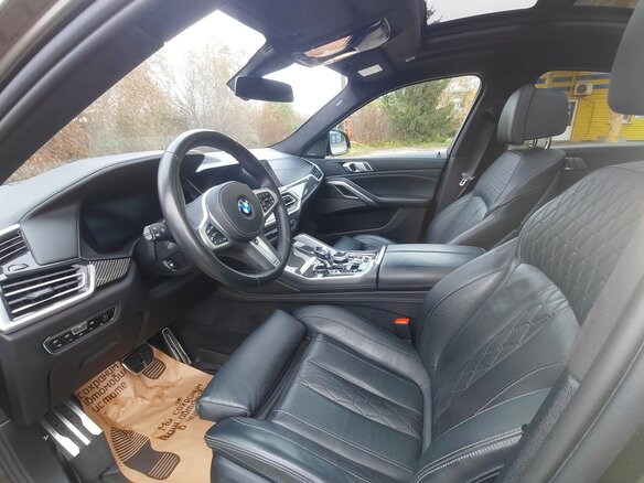 2020 BMW X6 30d III (G06), зелёный, 7000000 рублей - вид 22