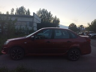 2017 Lada (ВАЗ) Granta Sport I, красный, 360000 рублей, вид 5