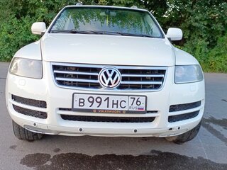 2006 Volkswagen Touareg I, белый, 850000 рублей, вид 2