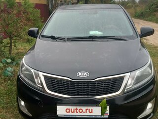 2013 Kia Rio 4-speed III, чёрный, 1350000 рублей, вид 1