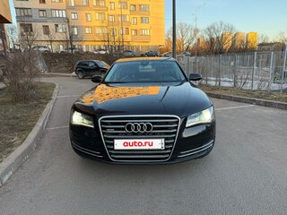 2011 Audi A8 Long III (D4), чёрный, 1699000 рублей, вид 2