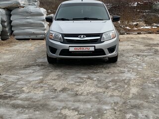 2017 Lada (ВАЗ) Granta I, серебристый, 700000 рублей, вид 2