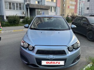 2012 Chevrolet Aveo II, голубой, 510000 рублей, вид 2