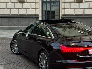 2019 Audi A6 45 TFSI V (C8), чёрный, 4450000 рублей, вид 2