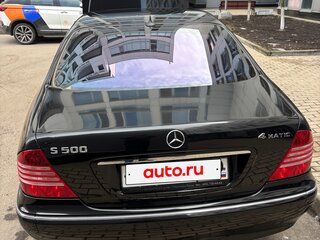 2003 Mercedes-Benz S-Класс 500 Long IV (W220) Рестайлинг, чёрный, 830000 рублей, вид 3