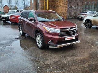 2014 Toyota Highlander III (XU50), пурпурный, 2670000 рублей, вид 3