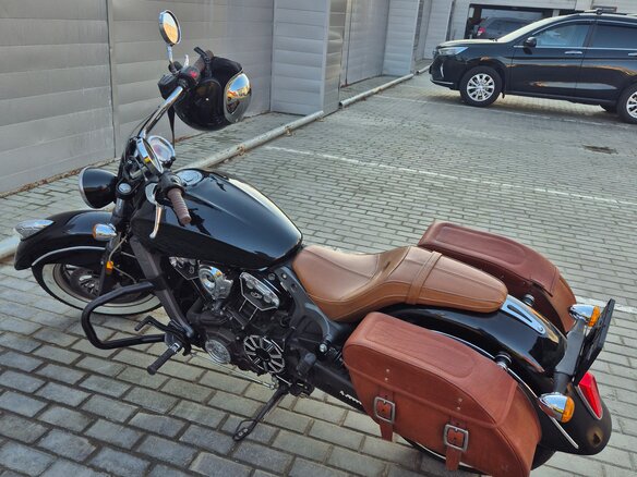 2017 Indian Scout, чёрный, 1050000 рублей - вид 5