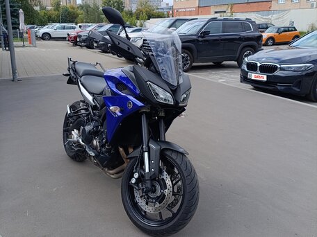 2017 Yamaha MT-09 Tracer (FJ-09), синий, 965000 рублей, вид 1