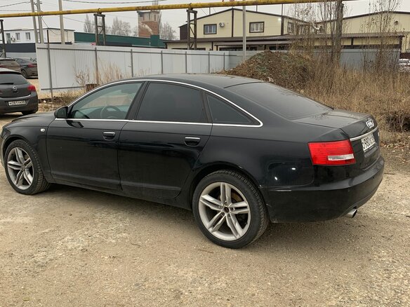 2005 Audi A6 III (C6), чёрный, 600000 рублей - вид 4