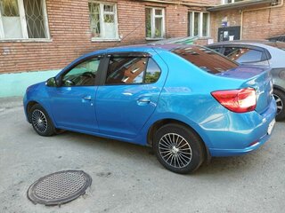 2015 Renault Logan II, синий, 730000 рублей, вид 5