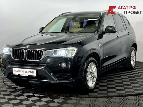 2014 BMW X3 20d xDrive II (F25) Рестайлинг, чёрный, 2270000 рублей, вид 2