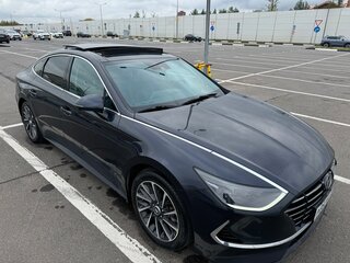 2021 Hyundai Sonata VIII (DN8), синий, 3000000 рублей, вид 2