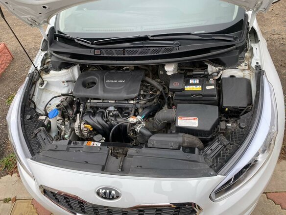 2015 Kia Ceed II Рестайлинг, белый - вид 11