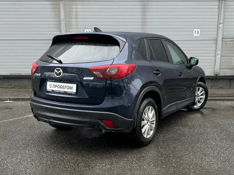 2015 Mazda CX-5 I Рестайлинг, синий, 1169000 рублей, вид 5