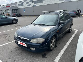 1998 Mazda 323 VI (BJ), синий, 185000 рублей, вид 1