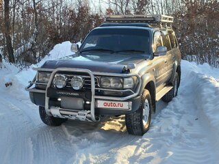 1996 Toyota Land Cruiser 80 Series Рестайлинг, серый, 3800000 рублей, вид 5