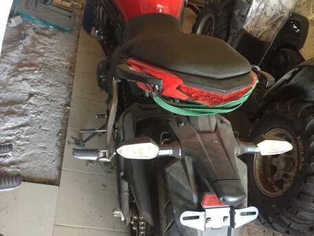 2013 Kawasaki ER-6N, красный, 750000 рублей, вид 3