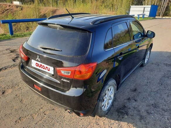 2014 Mitsubishi ASX I Рестайлинг, чёрный, 1242000 рублей - вид 9