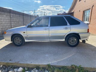 2007 Lada (ВАЗ) 2114, серебристый, 215000 рублей, вид 4