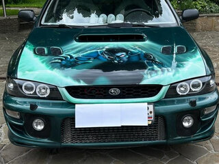 1999 Subaru Impreza I, зелёный, 1500000 рублей, вид 2