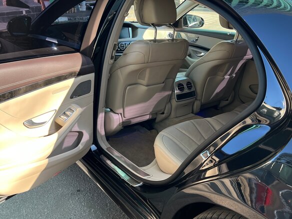 2015 Mercedes-Benz S-Класс 400 Long VI (W222, C217), чёрный, 3300000 рублей - вид 10