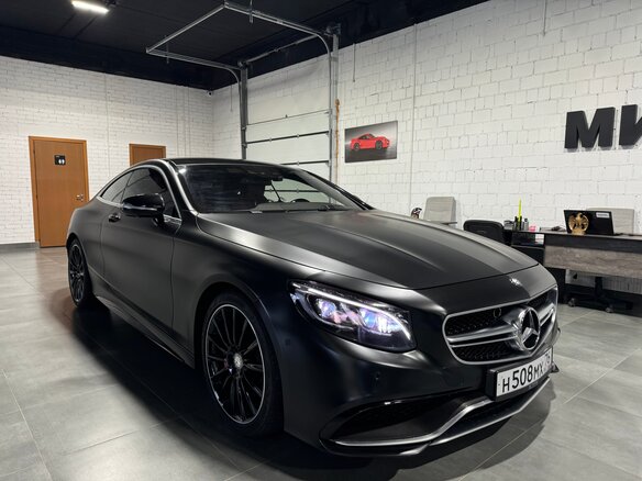 2015 Mercedes-Benz S-Класс 500 VI (W222, C217), чёрный - вид 9