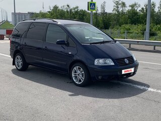 2003 Volkswagen Sharan I Рестайлинг 2, синий, 630000 рублей, вид 3