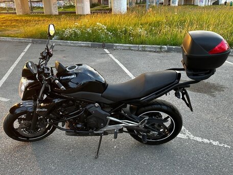 2011 Kawasaki ER-6N, чёрный, 425000 рублей, вид 2