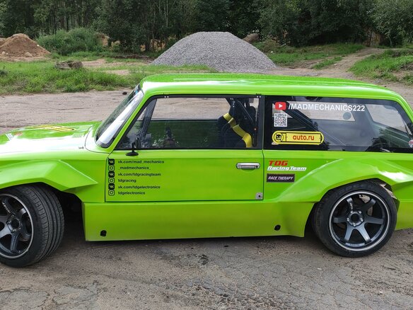 1978 Спортивные авто и реплики Самоделки, зелёный - вид 3