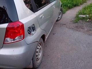 2005 Chevrolet Aveo I, серебристый, 105000 рублей, вид 1