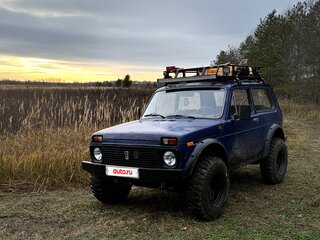 1992 Lada (ВАЗ) 2121 (4x4) I, синий, 400000 рублей, вид 1
