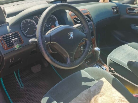 2006 Peugeot 307 I Рестайлинг, фиолетовый, 310000 рублей - вид 4