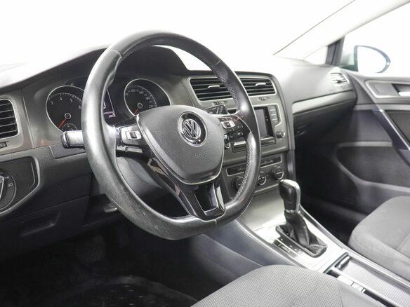 2013 Volkswagen Golf VII, серебристый - вид 13