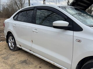 2014 Volkswagen Polo V, белый, 715000 рублей, вид 5