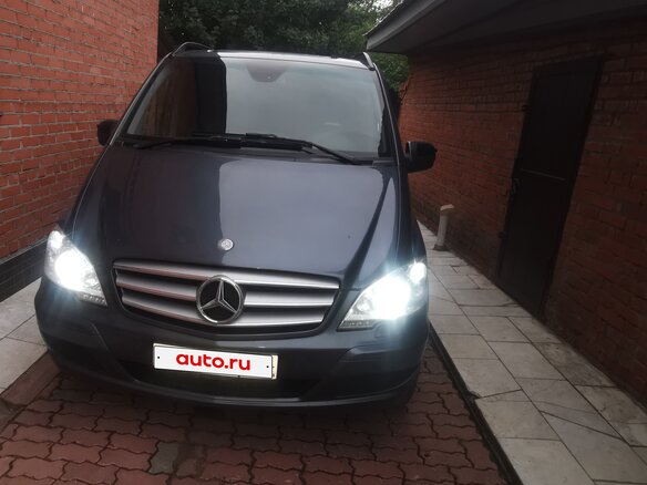 2012 Mercedes-Benz Viano Long L2 I (W639) Рестайлинг, серый, 3000000 рублей - вид 6