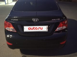 2013 Hyundai Solaris I, чёрный, 930000 рублей, вид 3