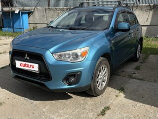 2013 Mitsubishi ASX I Рестайлинг, голубой, 1000000 рублей, вид 1