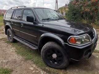 2000 Mitsubishi Montero Sport I, чёрный, 1000000 рублей, вид 1