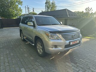 2009 Lexus LX 570 III, серебристый, 6000000 рублей, вид 3